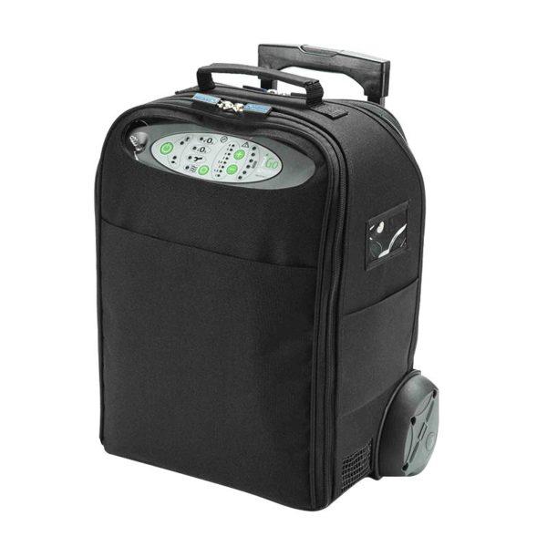 Przenośny koncentrator tlenu DeVilbiss iGO z baterią (wózek i torba)