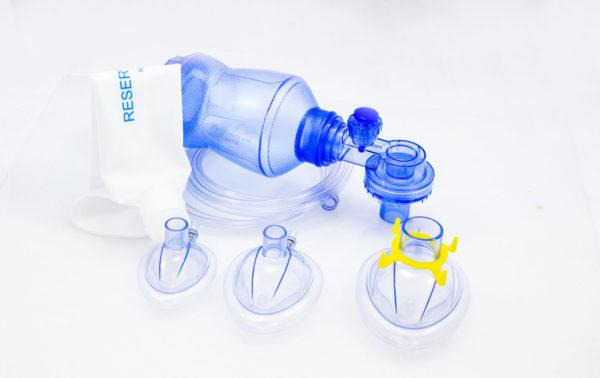Resuscytator PVC dla niemowląt, opakowanie plastikowe