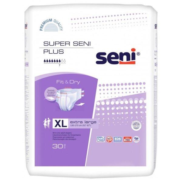 Super Seni Plus AIR pieluchomajtki dla dorosłych XL - 30szt.