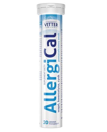 Allergical, VITTER BLUE, 20 tabletek musujących