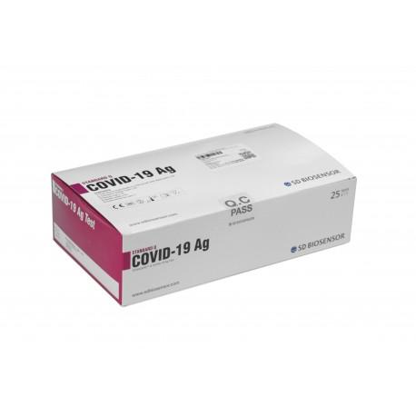 Szybki test antygenowy COVID-19 (25 sztuk)