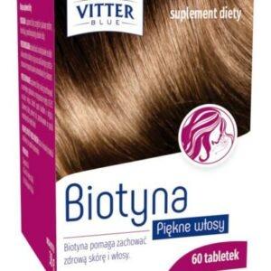 Biotyna Piękne włosy, VITTER BLUE, 60 tabletek