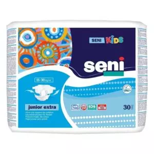 Seni Kids Junior Extra pieluchomajtki dla dzieci - (15kg + ) - 30szt.