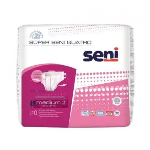 Seni Quatro medium , pieluchomajtki dla dorosłych - 10 szt.